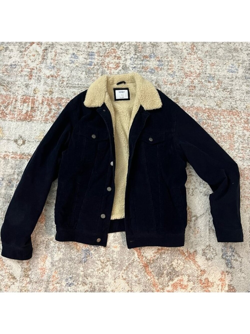 Sherpa Lined Corduroy Trucker Jacket